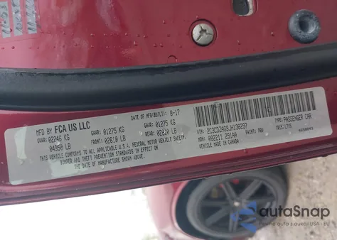 2018 Dodge Challenger Sxt из США, поврежденный, VIN 2C3CDZAG9JH138297